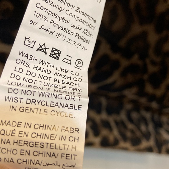 2X SHEIN Chiffon Kimono/Cover Up in Leopard Print🐆 - Picture 9 of 10
